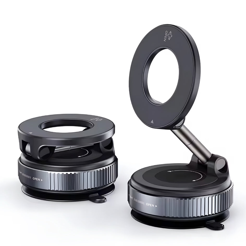 Vacuum Magnet Phone Bracket – Strong Hold, Flexible Viewing