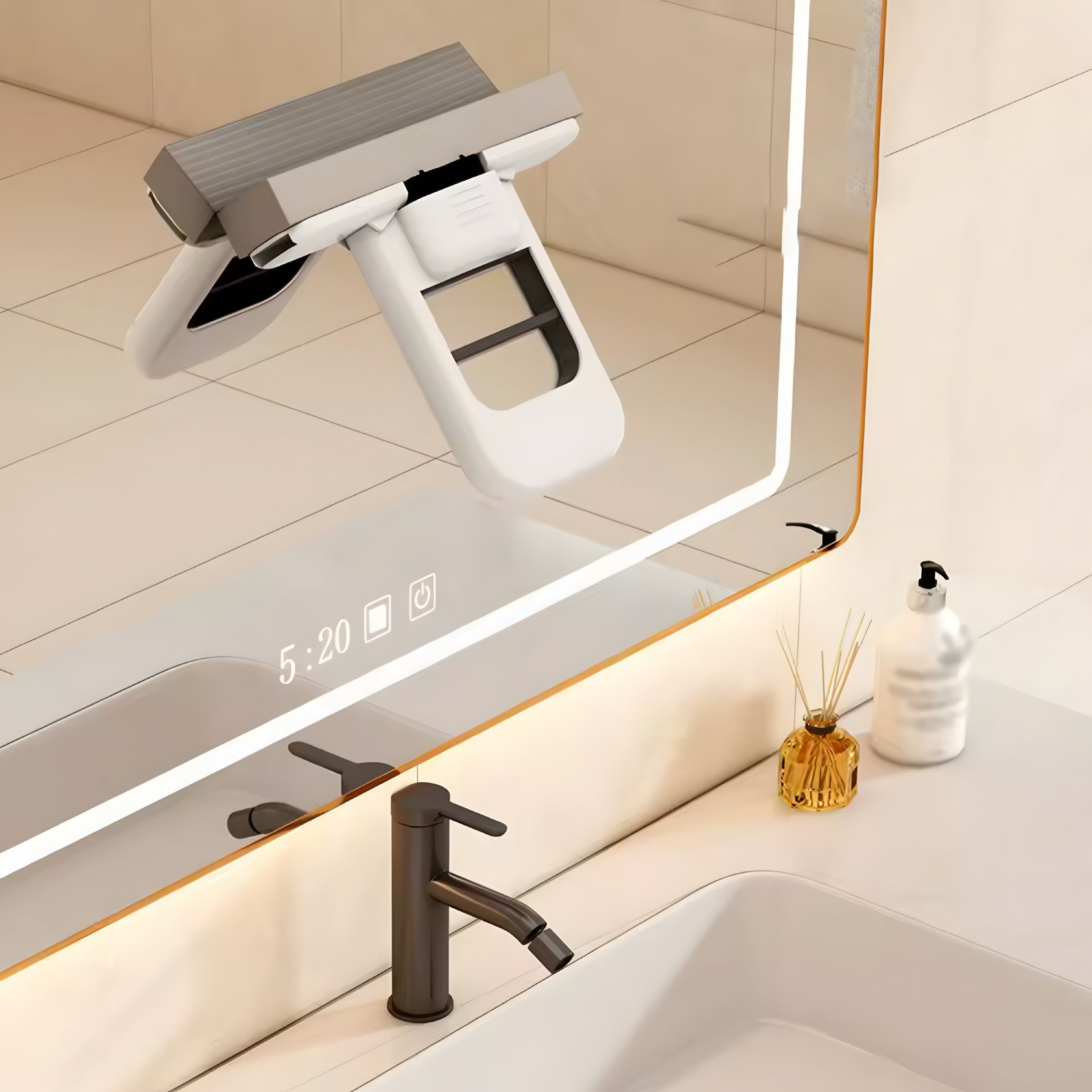 Mini Mop Self-Squeeze – Portable Sponge Head for Effortless Cleaning