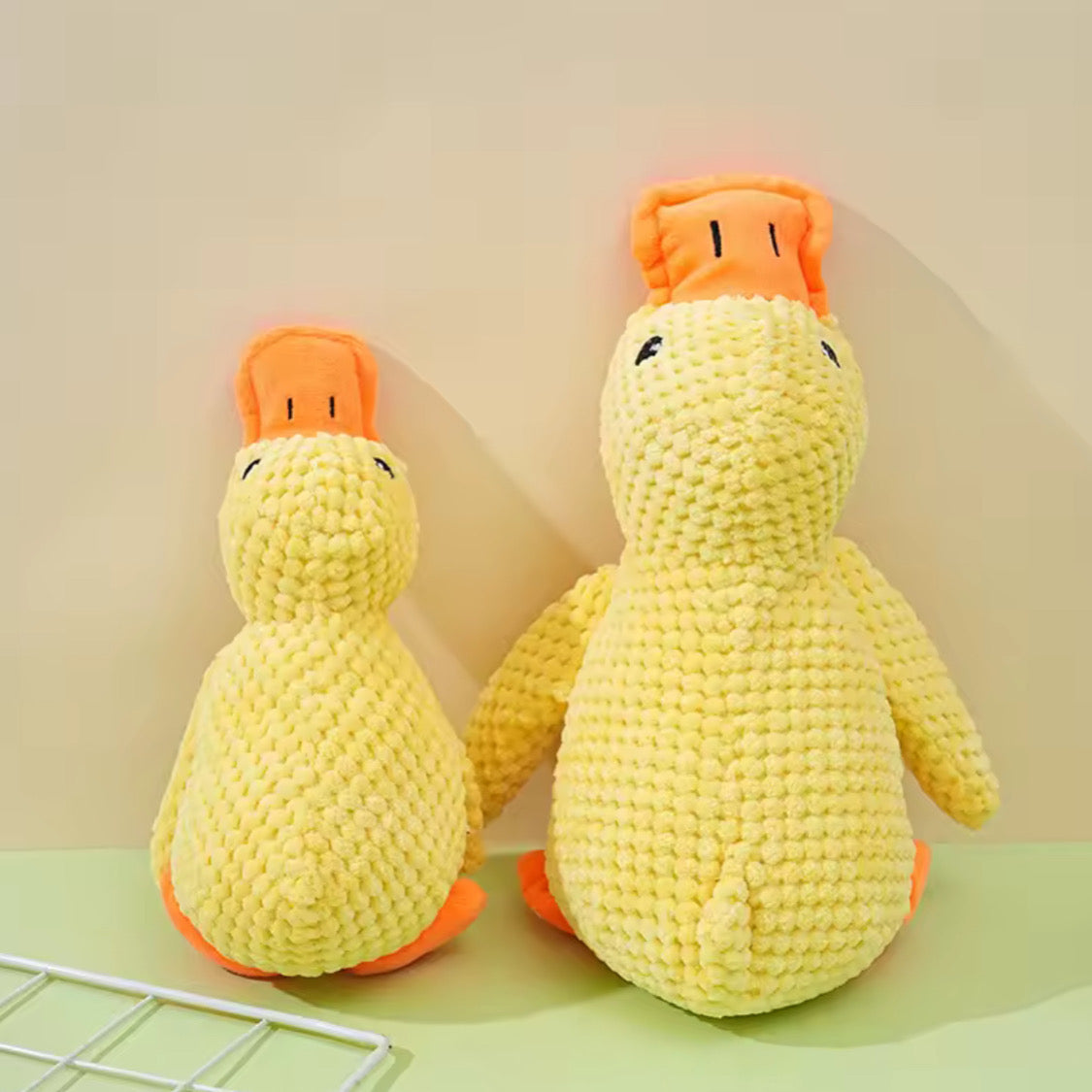 Plush Companion Sleeping Duck Dog Toy – Soft, Durable & Comforting