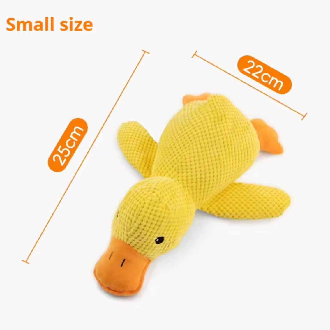 Plush Companion Sleeping Duck Dog Toy – Soft, Durable & Comforting