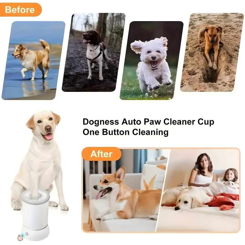 Electrical Pet Paw Washer – Automatic Paw Cleaning Cup for Dogs & Cats