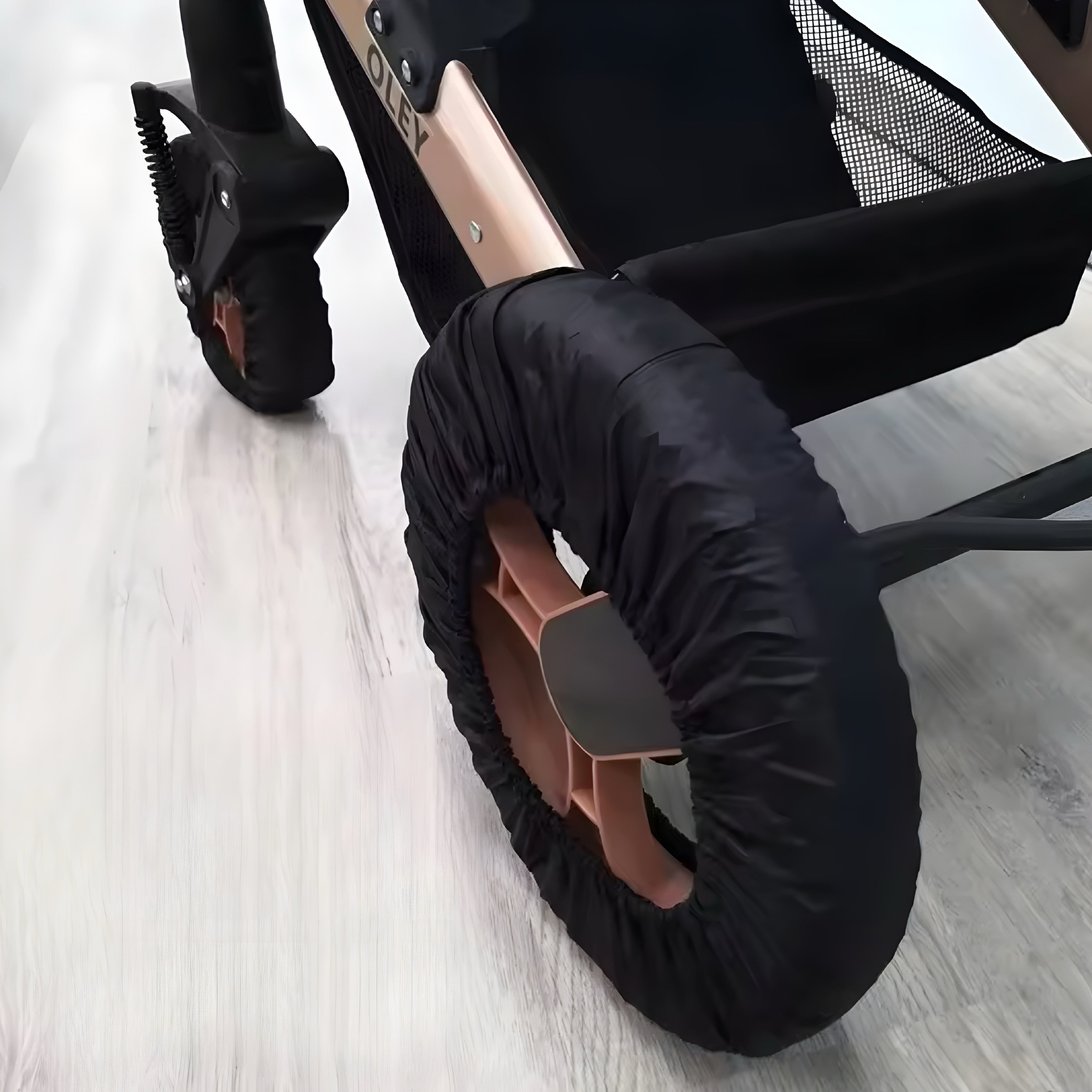 2Pcs Baby Stroller Wheel Covers – Dustproof & Water-Resistant Protectors