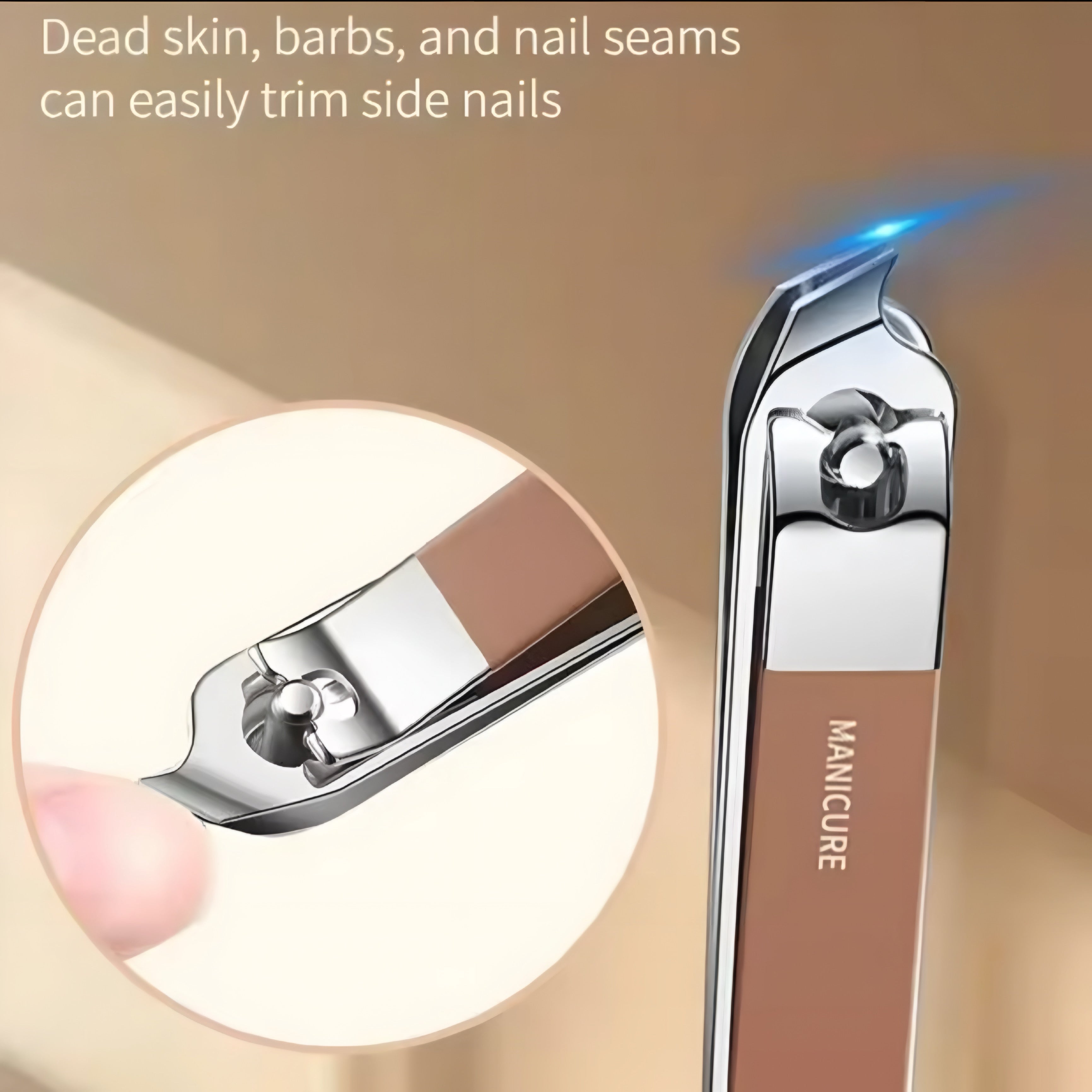 Stainless Steel Manicure Kit – Sharp, Durable & Travel-Ready