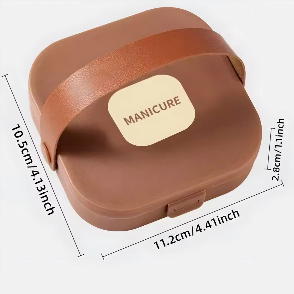 Stainless Steel Manicure Kit – Sharp, Durable & Travel-Ready