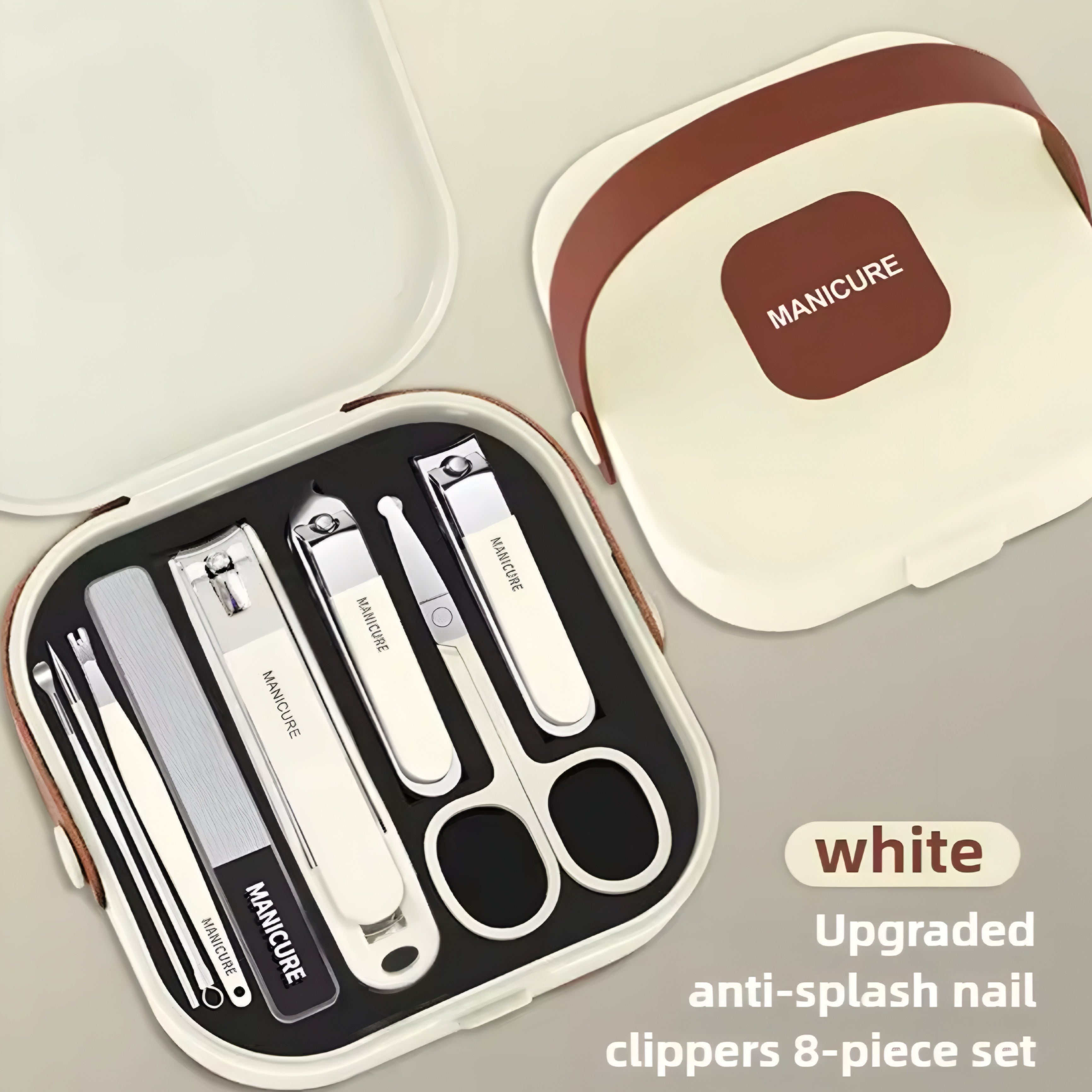 Stainless Steel Manicure Kit – Sharp, Durable & Travel-Ready