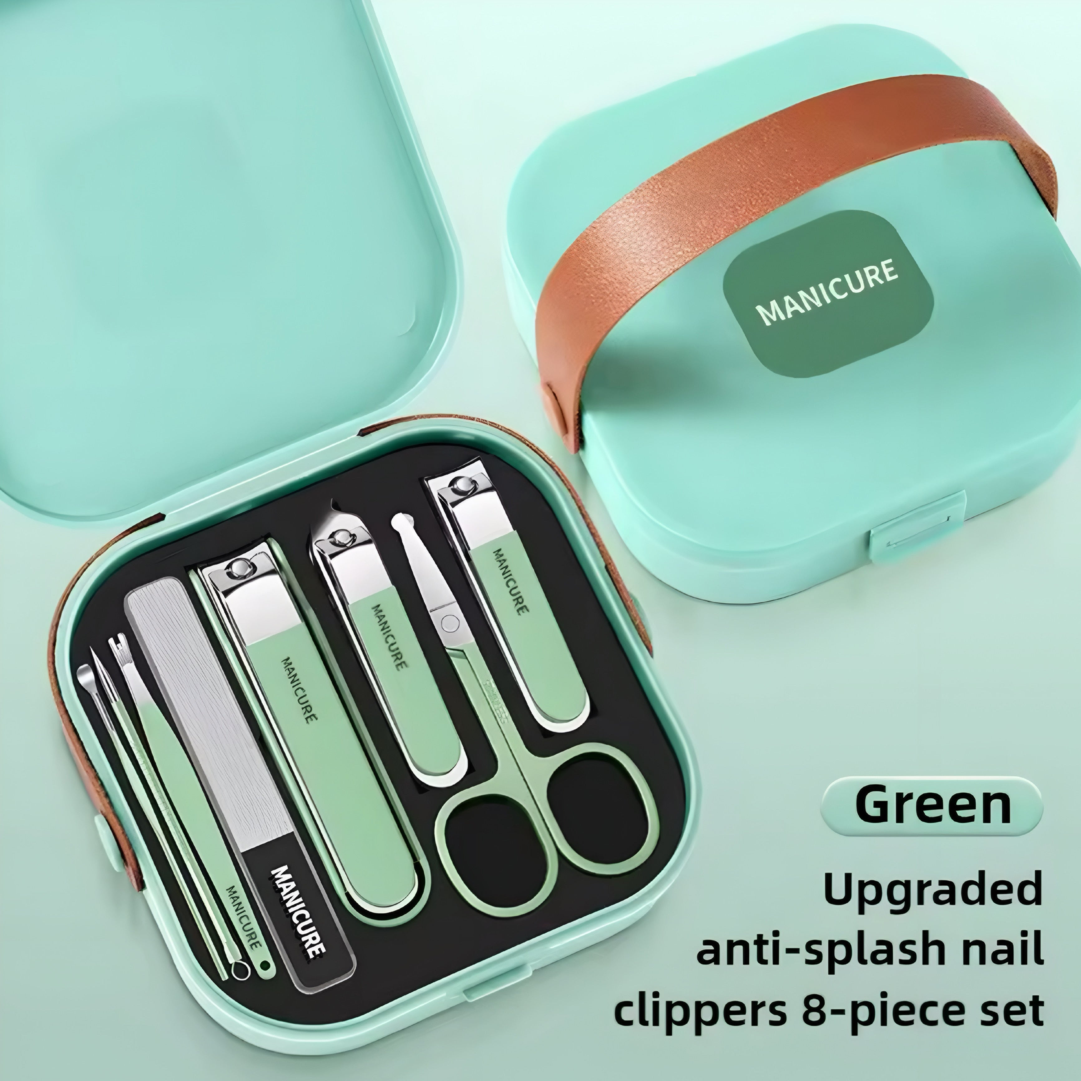 Stainless Steel Manicure Kit – Sharp, Durable & Travel-Ready